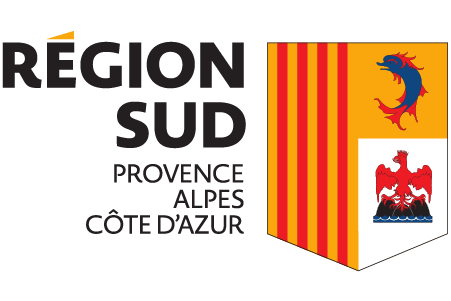 Logo de la région Sud Provence Alpes Côte d'Azur ou PACA, partenaire du club ESVL